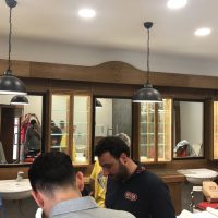 Arredamento Barber Shop Crew Albano - Wood Design
