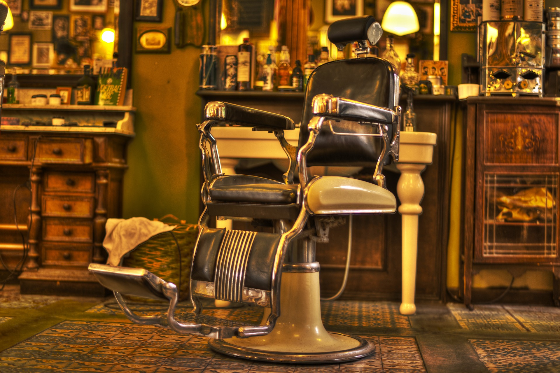 arredamento di barber shop