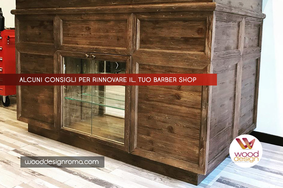 rinnovo barber shop | arredo barber shop